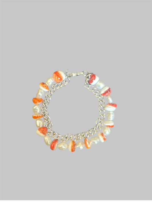 Caribbean pearl bracelet